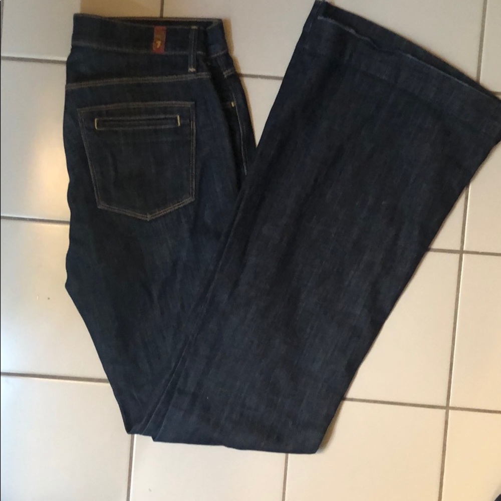 7 for all man kind flare jeans